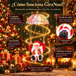 GiraNoel Papa Noel Paracaidas