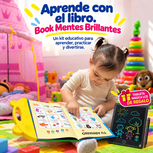 Book Mentes Brillantes Kids - Libro de estudio